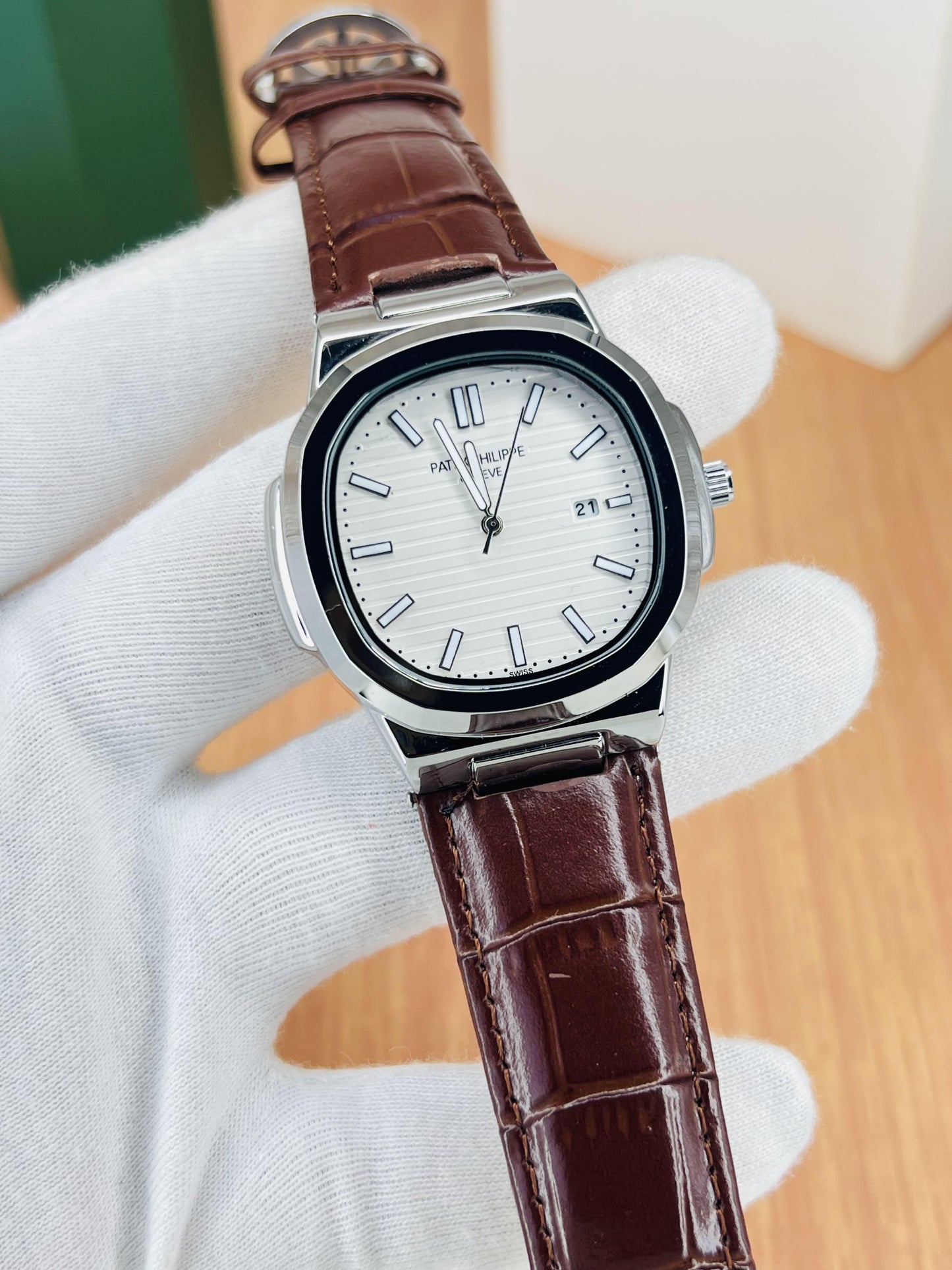 PP Leather straps (Chronograph working)