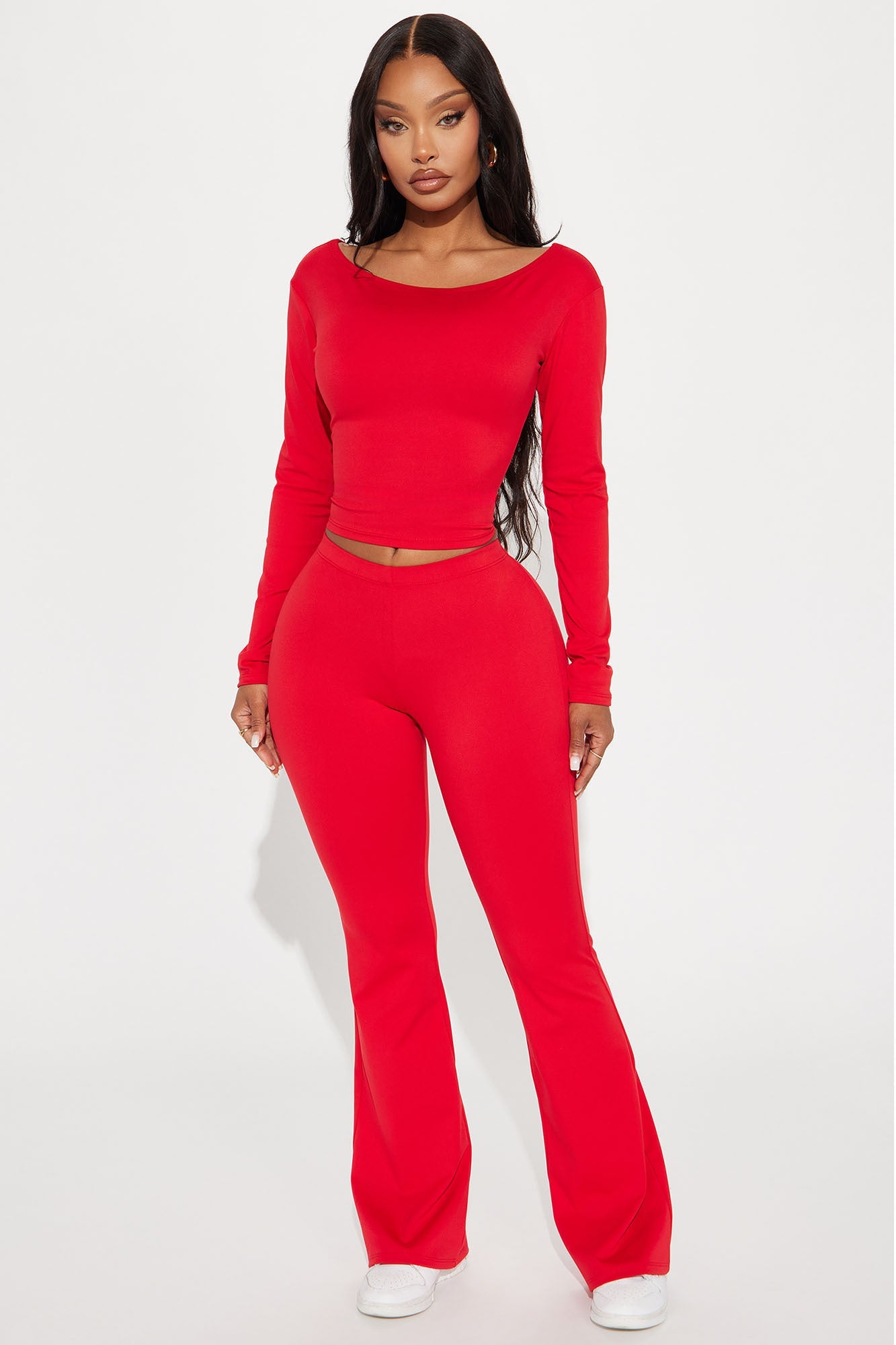 Mandy Pant Set - Red