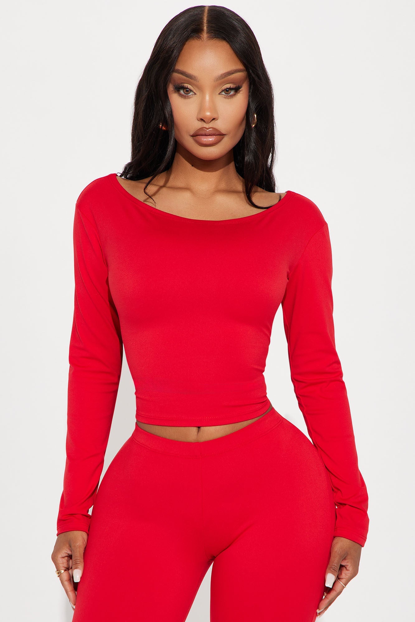 Mandy Pant Set - Red