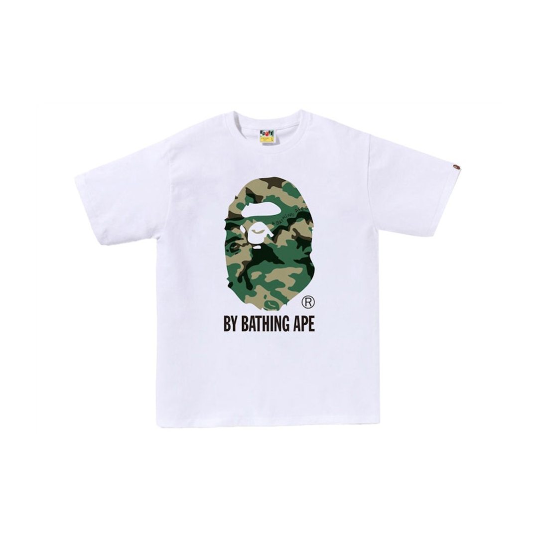 A Bathing Ape Woodland Camo By Bathing Ape Tee | 1J30-110-032