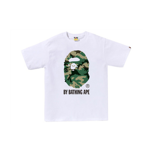 A Bathing Ape Woodland Camo By Bathing Ape Tee | 1J30-110-032