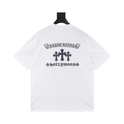 Chrome Hearts Sanskrit Cross Print T-Shirt