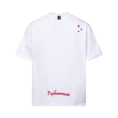 Chrome Hearts Crewneck T-Shirt Black White SS26