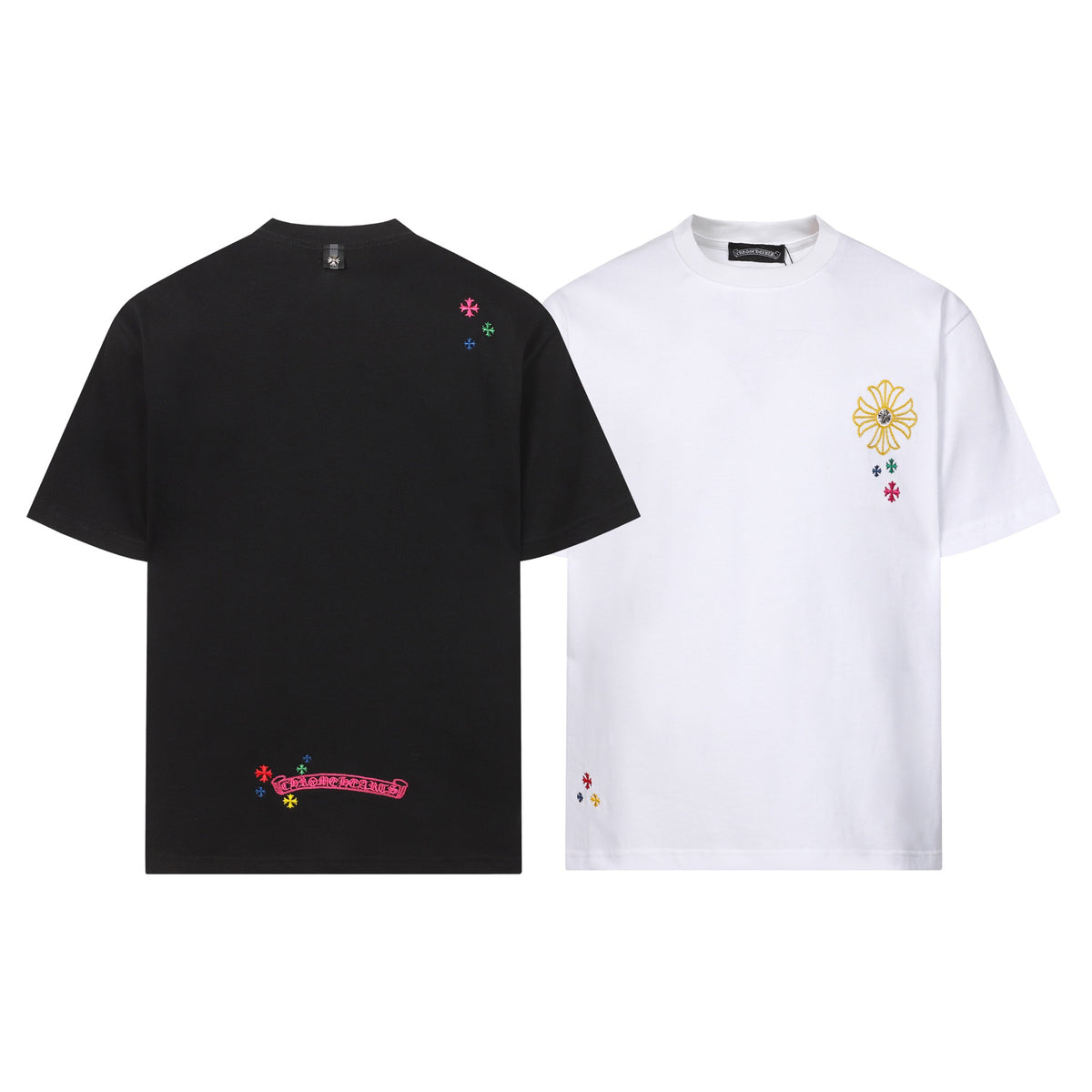 Chrome Hearts Crewneck T-Shirt Black White SS26