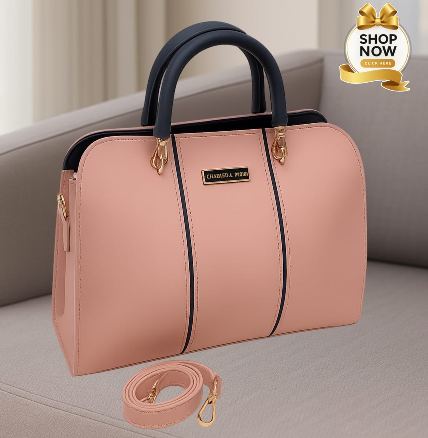 Charle & Kaith Premium Shoulder Bag