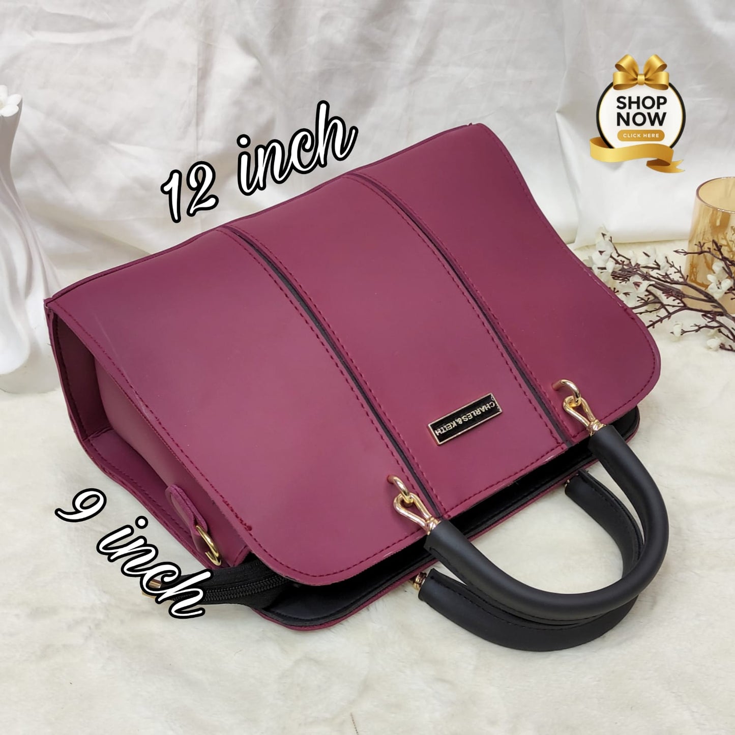 Charle & Kaith Premium Shoulder Bag