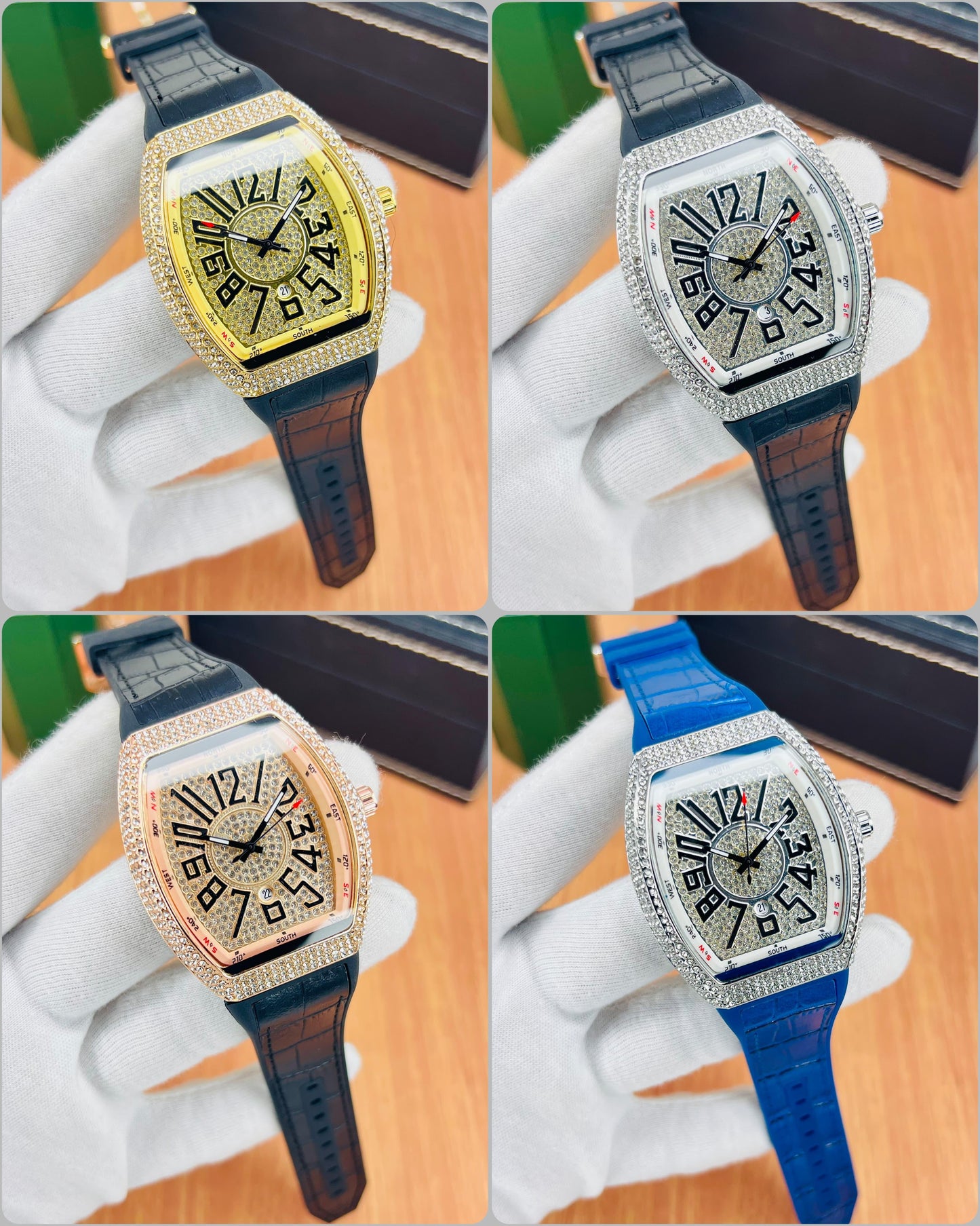 Franck Muller Ice-Stone Diamond Watch