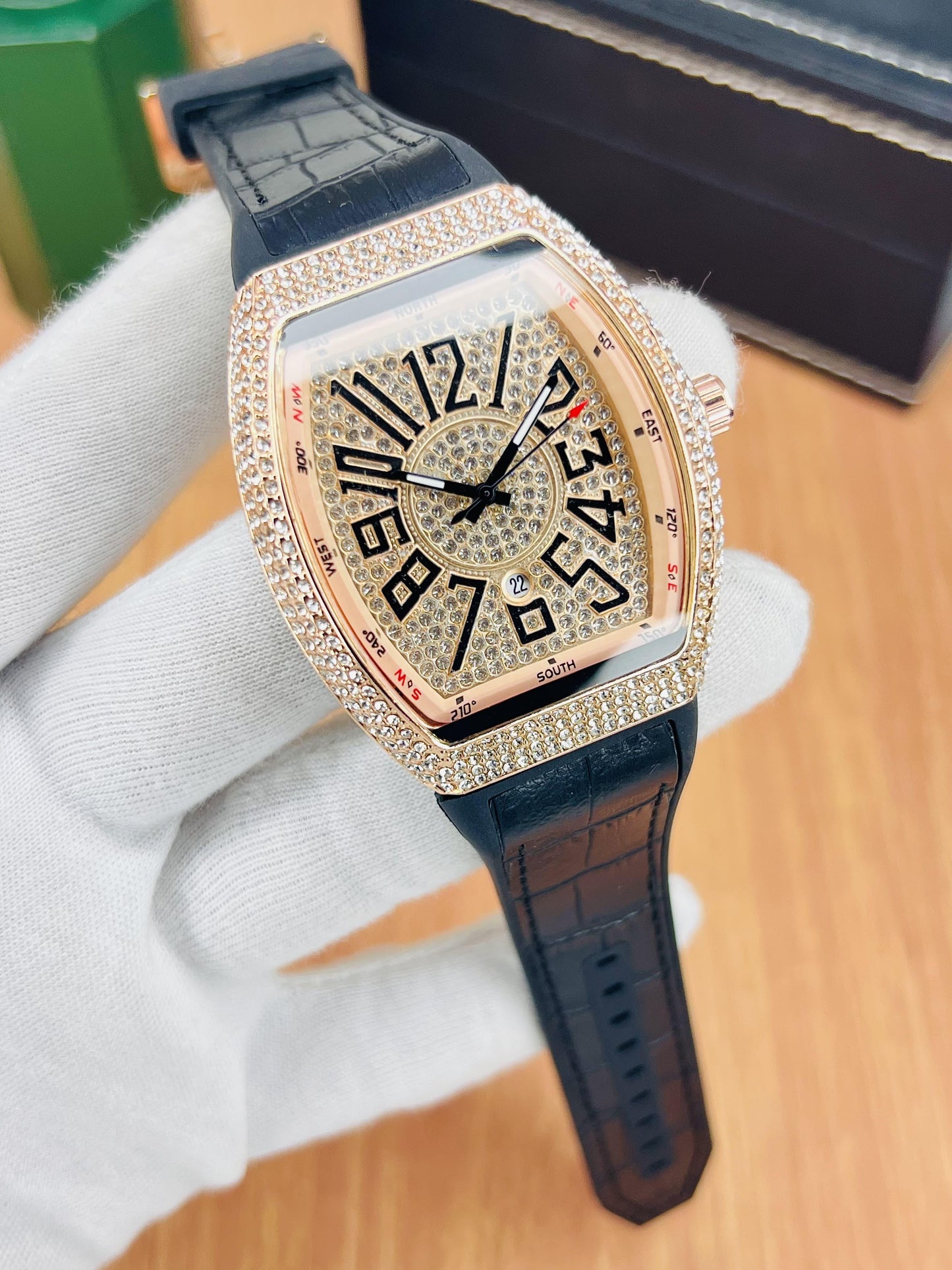 Franck Muller Ice-Stone Diamond Watch