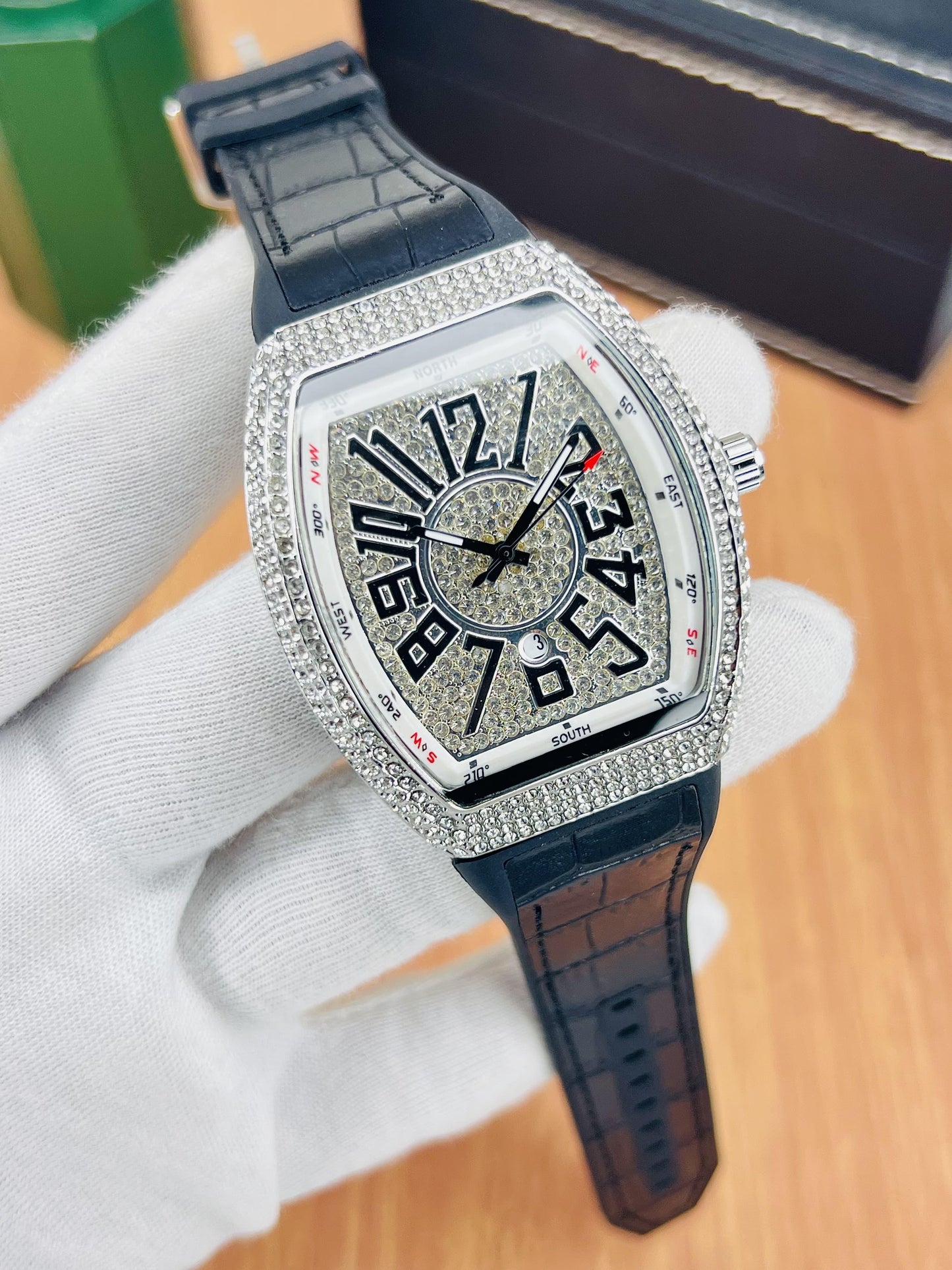 Franck Muller Ice-Stone Diamond Watch
