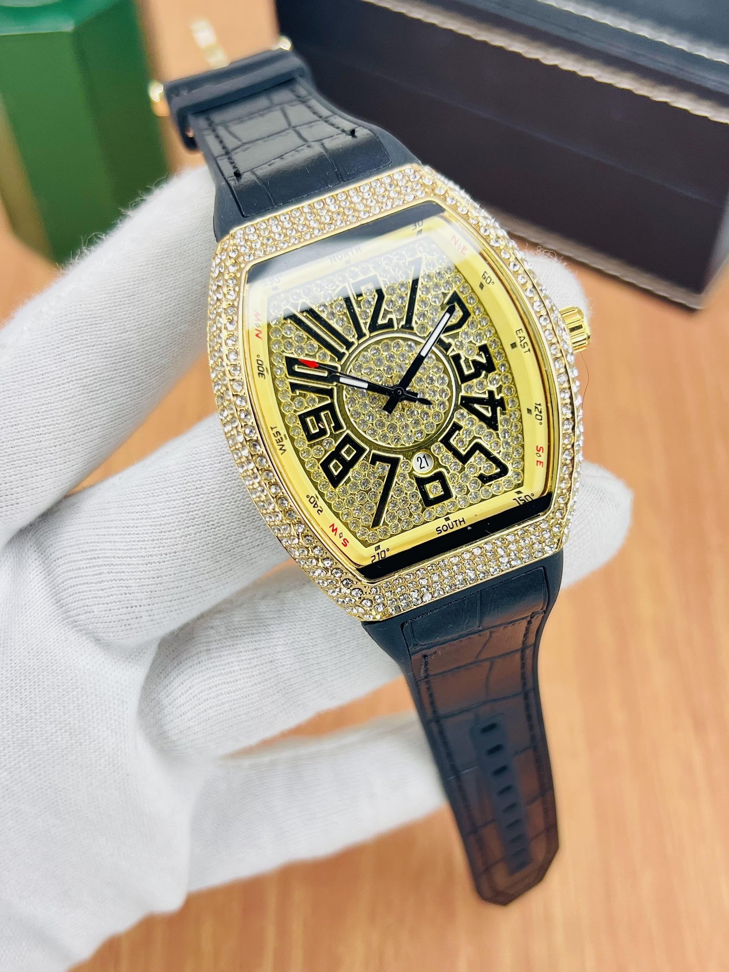 Franck Muller Ice-Stone Diamond Watch