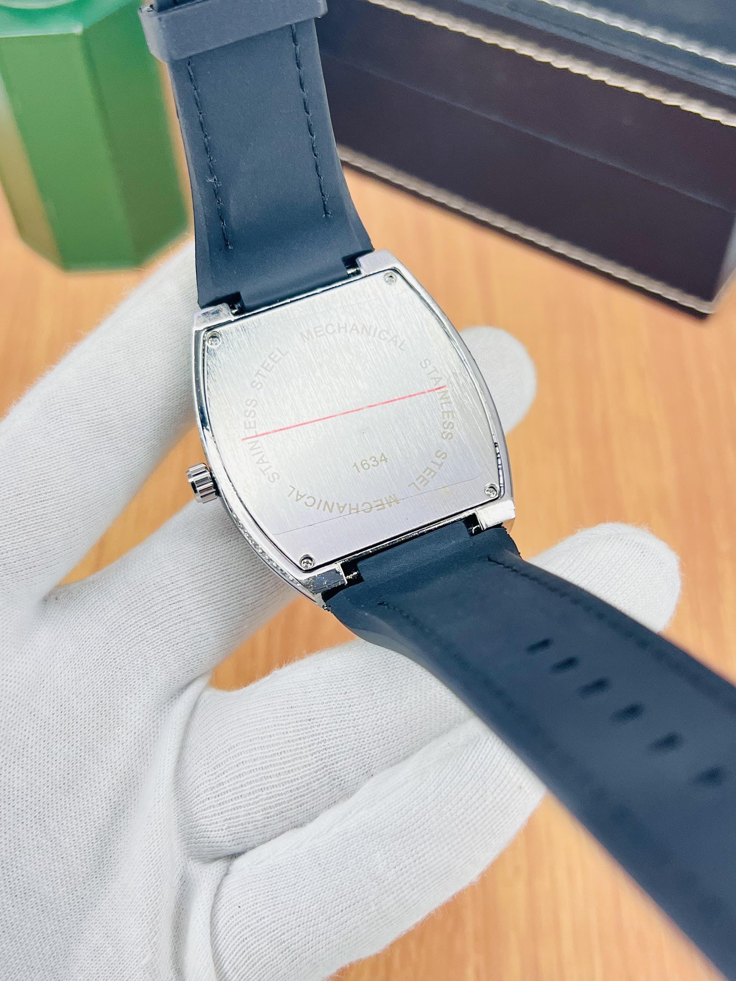 Franck Muller Inspired Multi-Color Stone