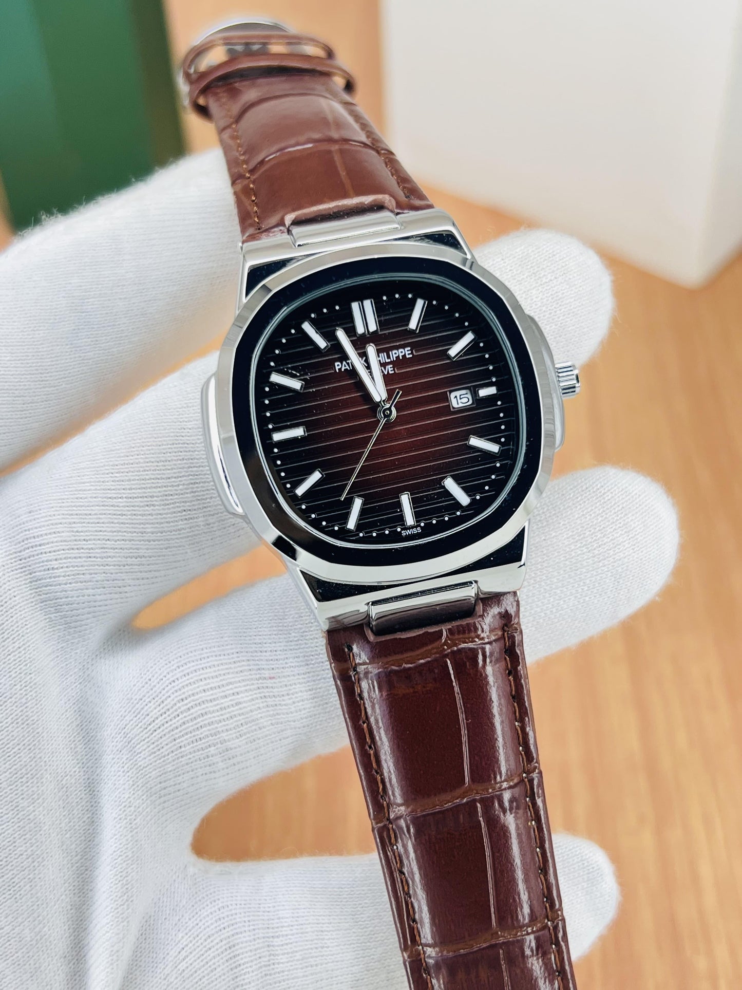 PP Leather straps (Chronograph working)