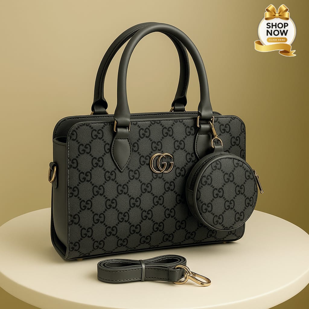 Gucci 2-Pcs Premium Quality Bags Set for Girls