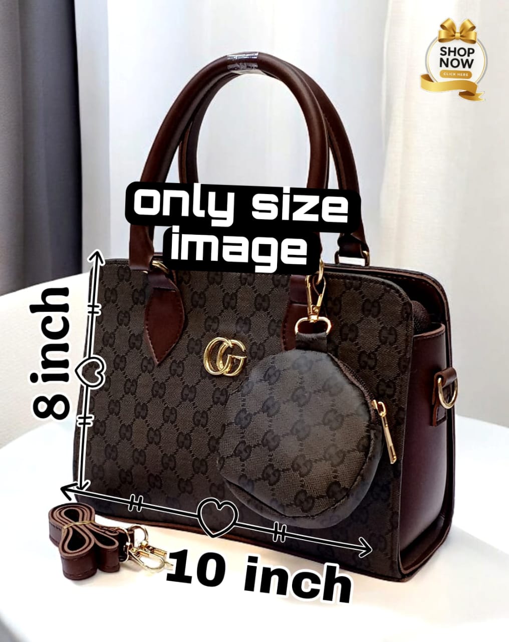 Gucci 2-Pcs Premium Quality Bags Set for Girls