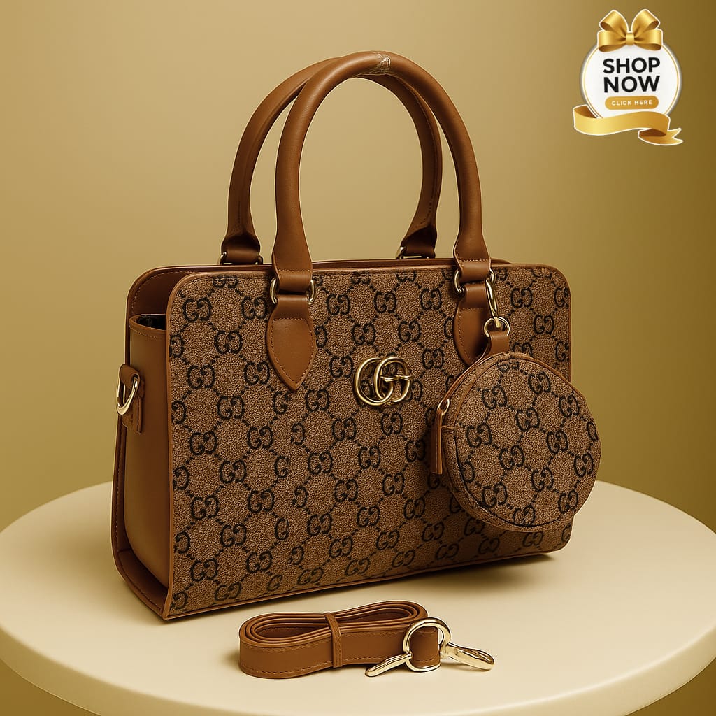 Gucci 2-Pcs Premium Quality Bags Set for Girls