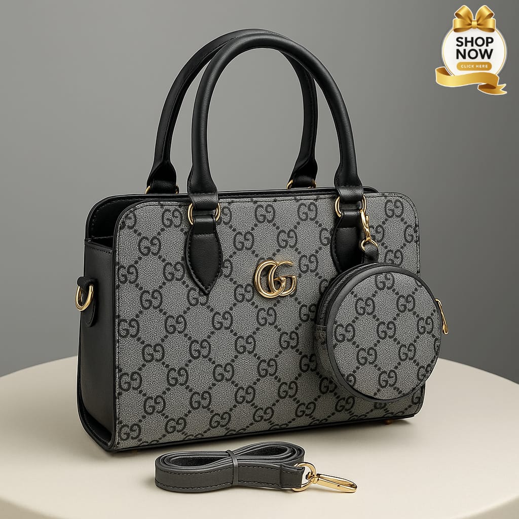 Gucci 2-Pcs Premium Quality Bags Set for Girls