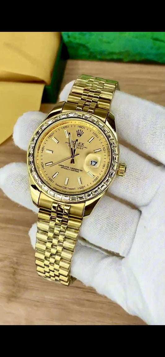 Rolex Olyster-Gold Master AAA. Copy