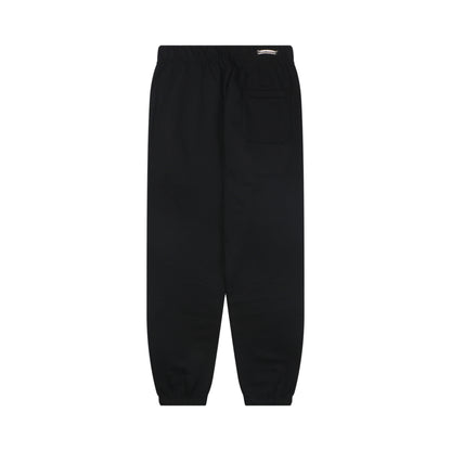 Chrome Hearts Triple Cross Leather Patch Tapered Pants Black Gray